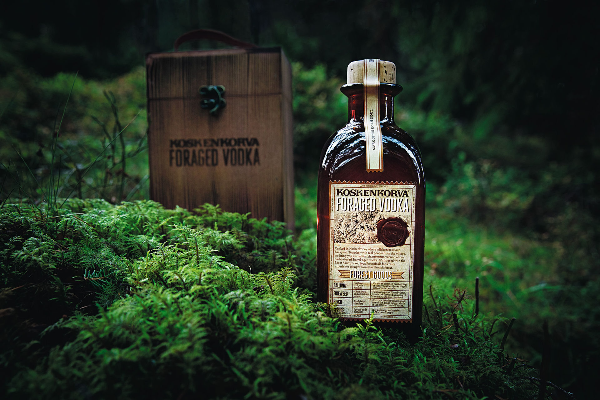 Koskenkorva lanserar premiumvodka