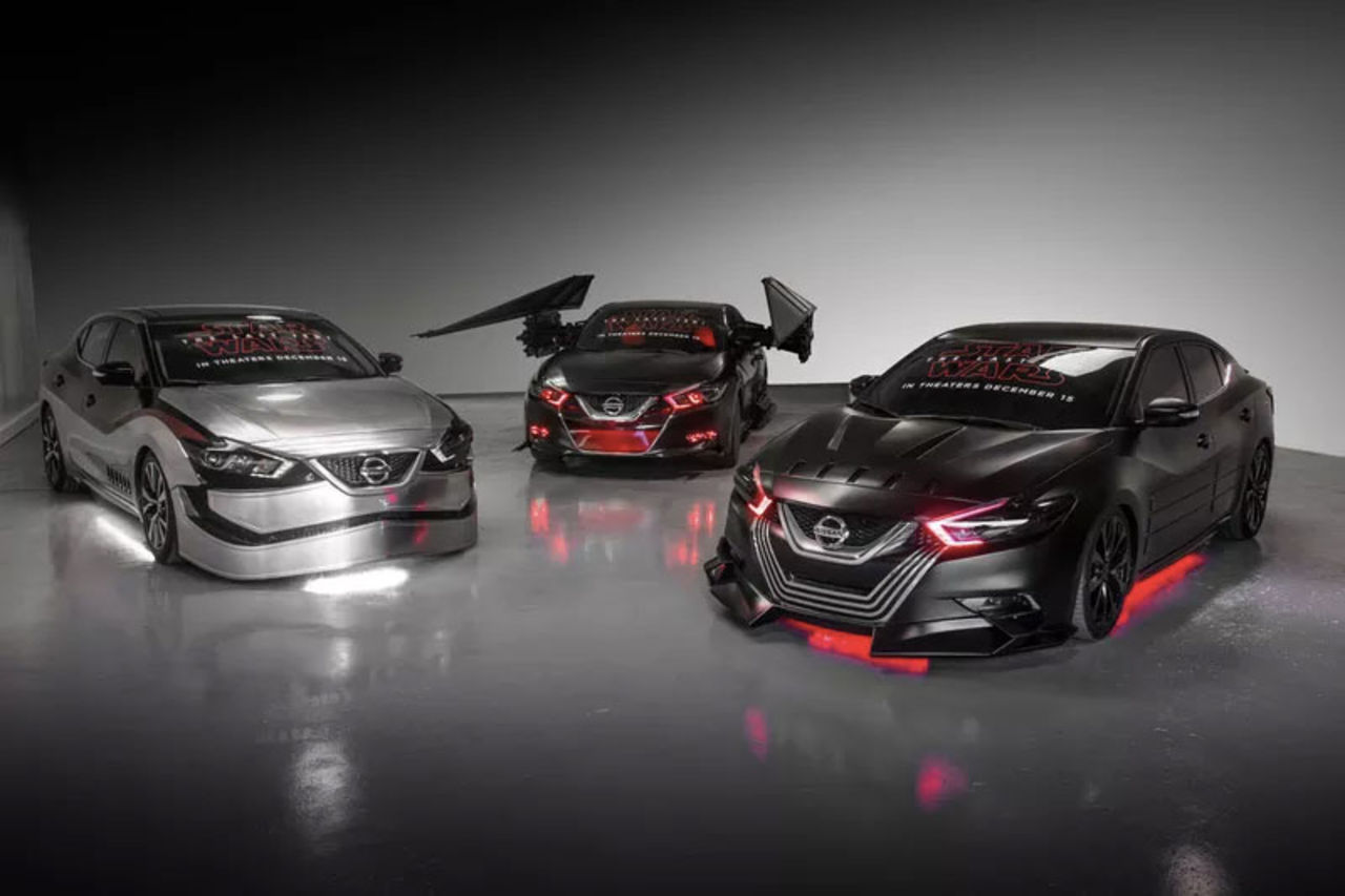 Nissan visar upp Star Wars-bilar