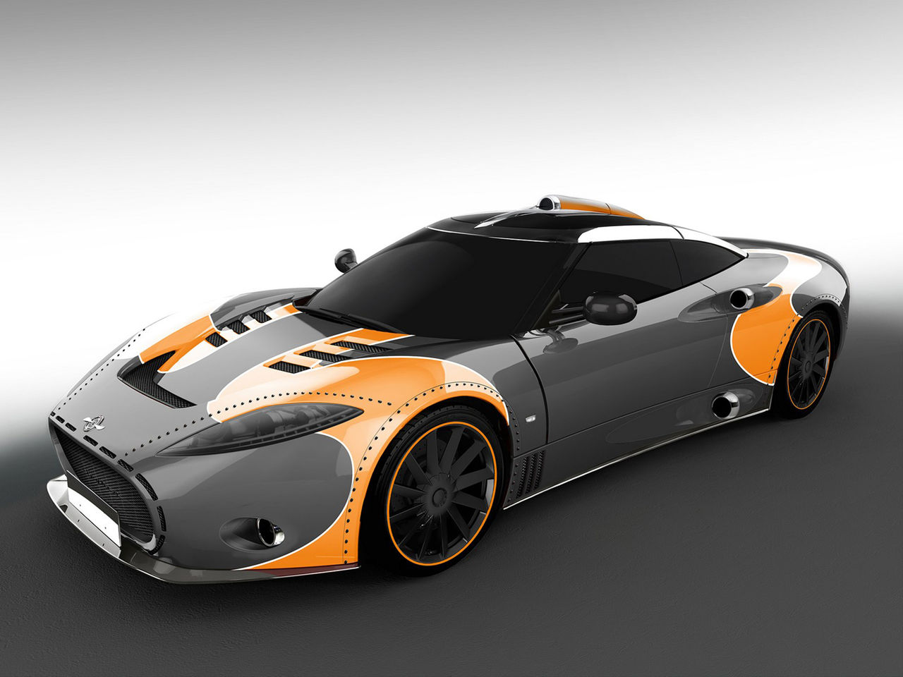 Spyker vinkar av C8 Aileron med specialversioner