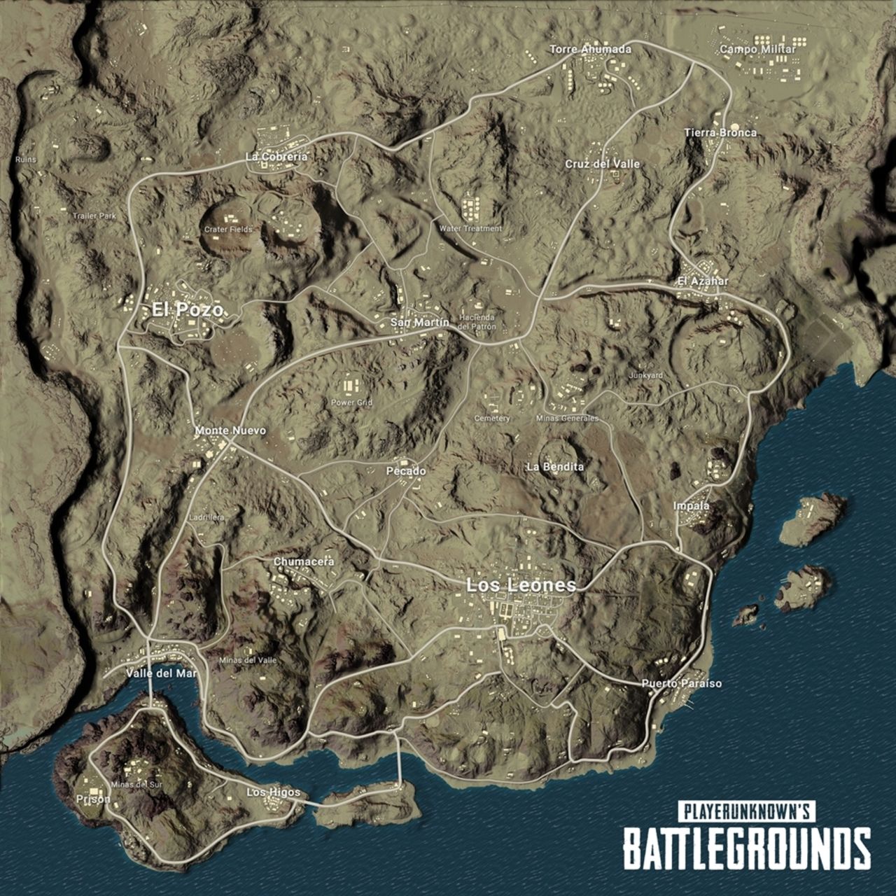 Bluehole släpper info om ökenbanan i PUBG