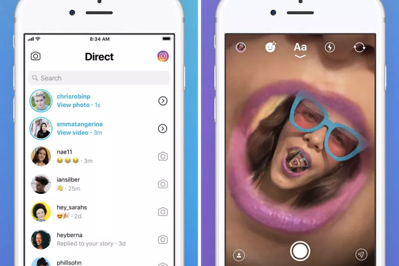 Instagram testar fristående app för meddelanden