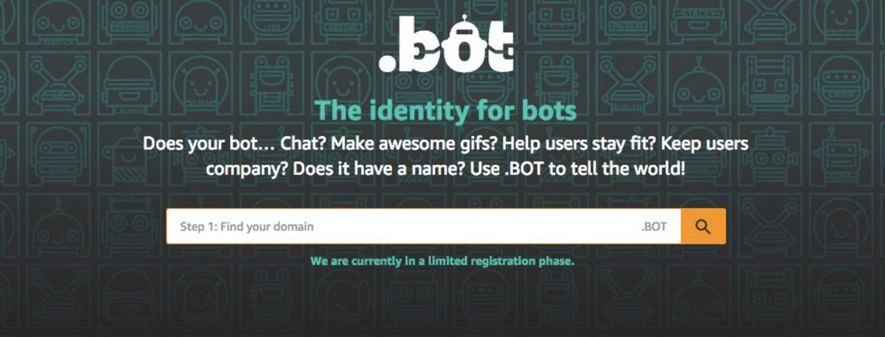 Nu kan man fixa internetdomäner till sin bottar