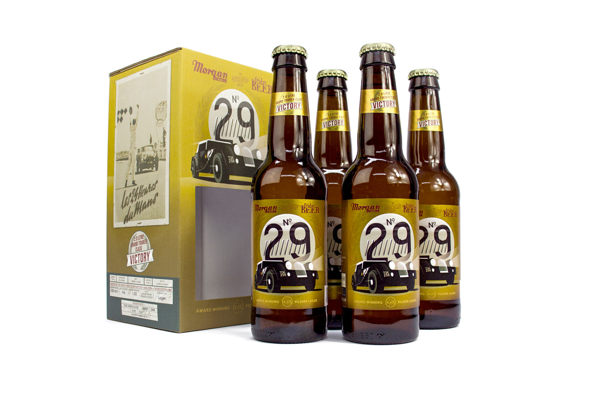 Morgan och Friday Beer Company tar fram pilsner