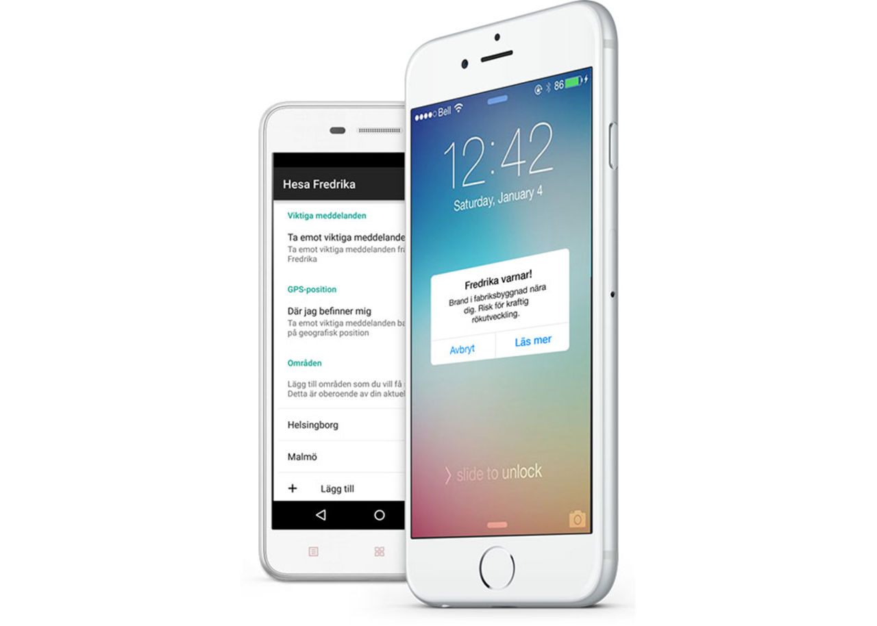 Hesa Fredrika är Hesa Fredrik i mobilen