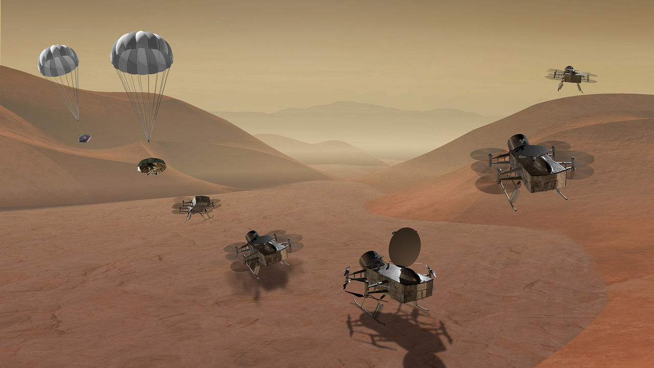 NASA har utsett finalister till framtida uppdrag