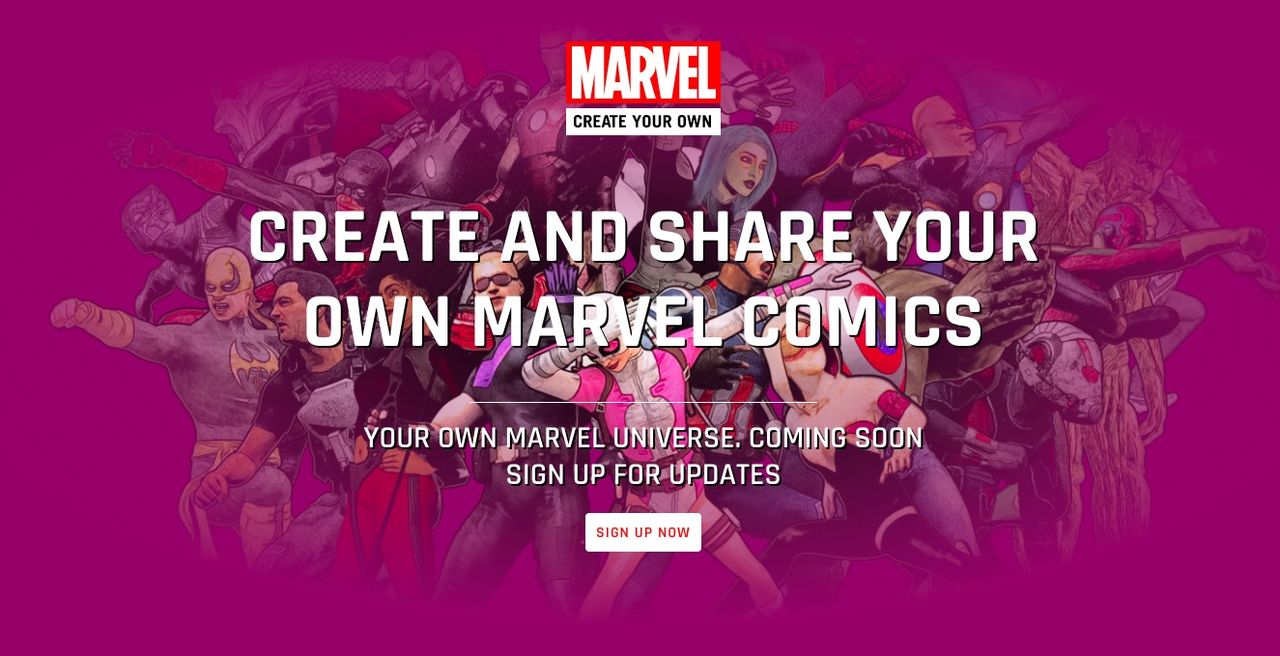 Gör din egen Marvel-serie