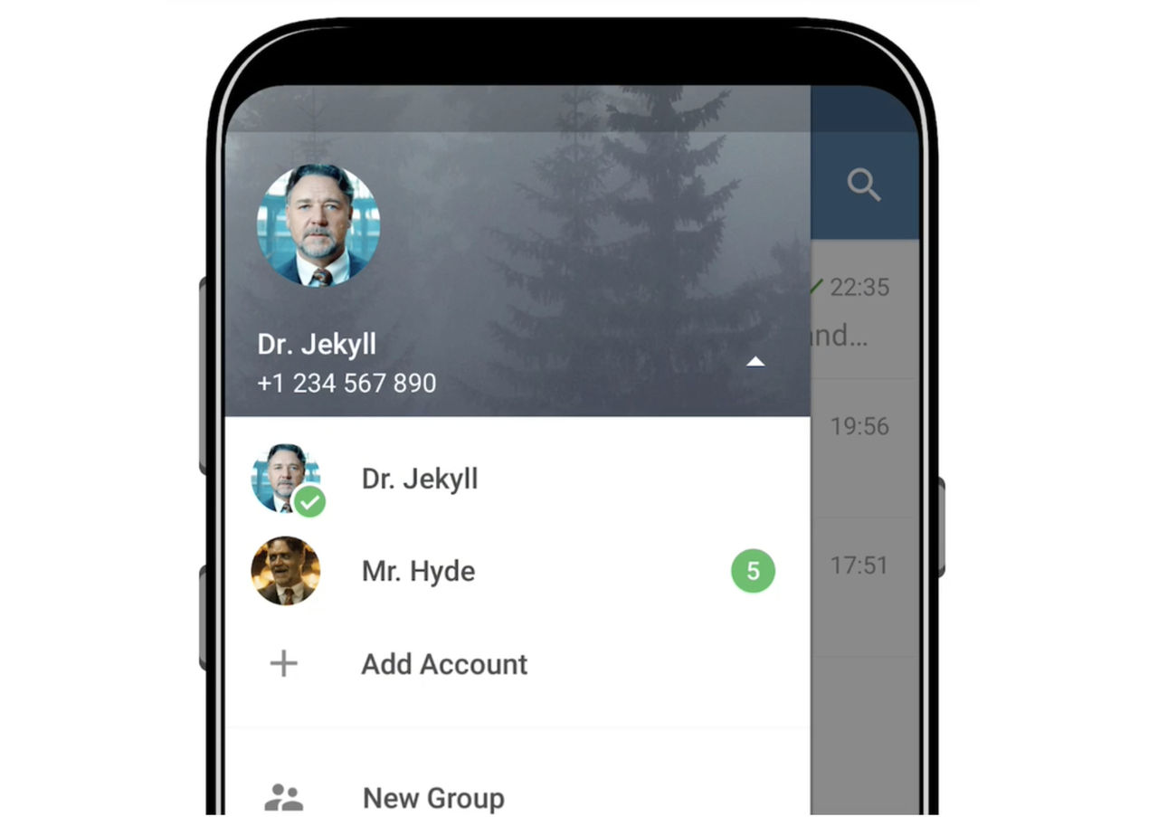 Telegram för Android får stöd för fler användare