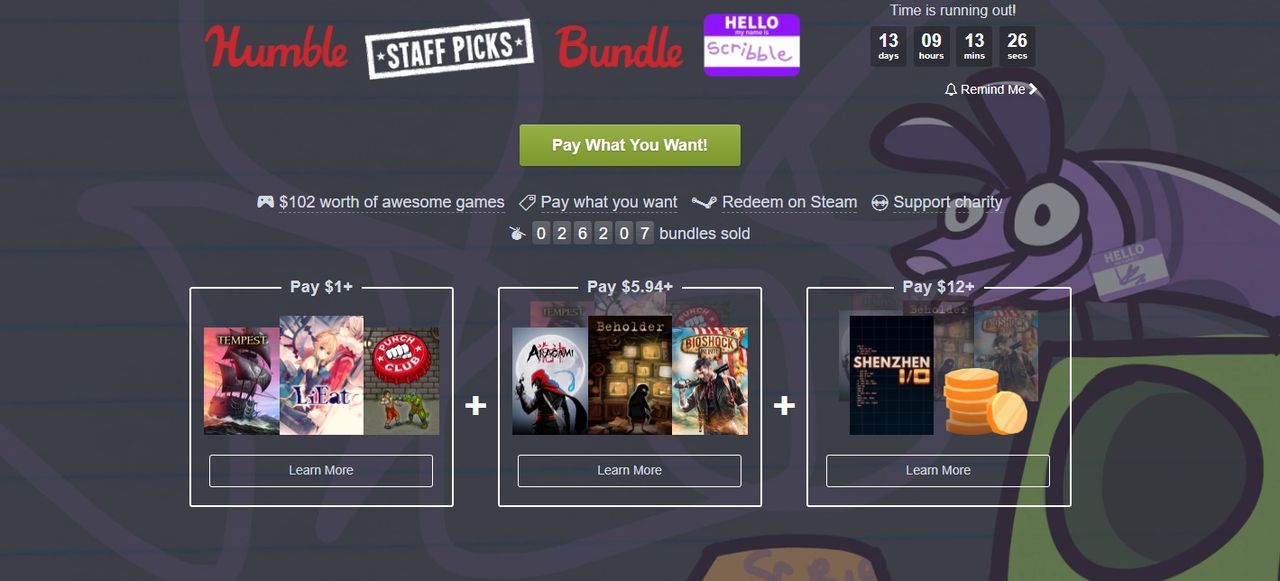 Humble Bundle levererar speltips från anställda