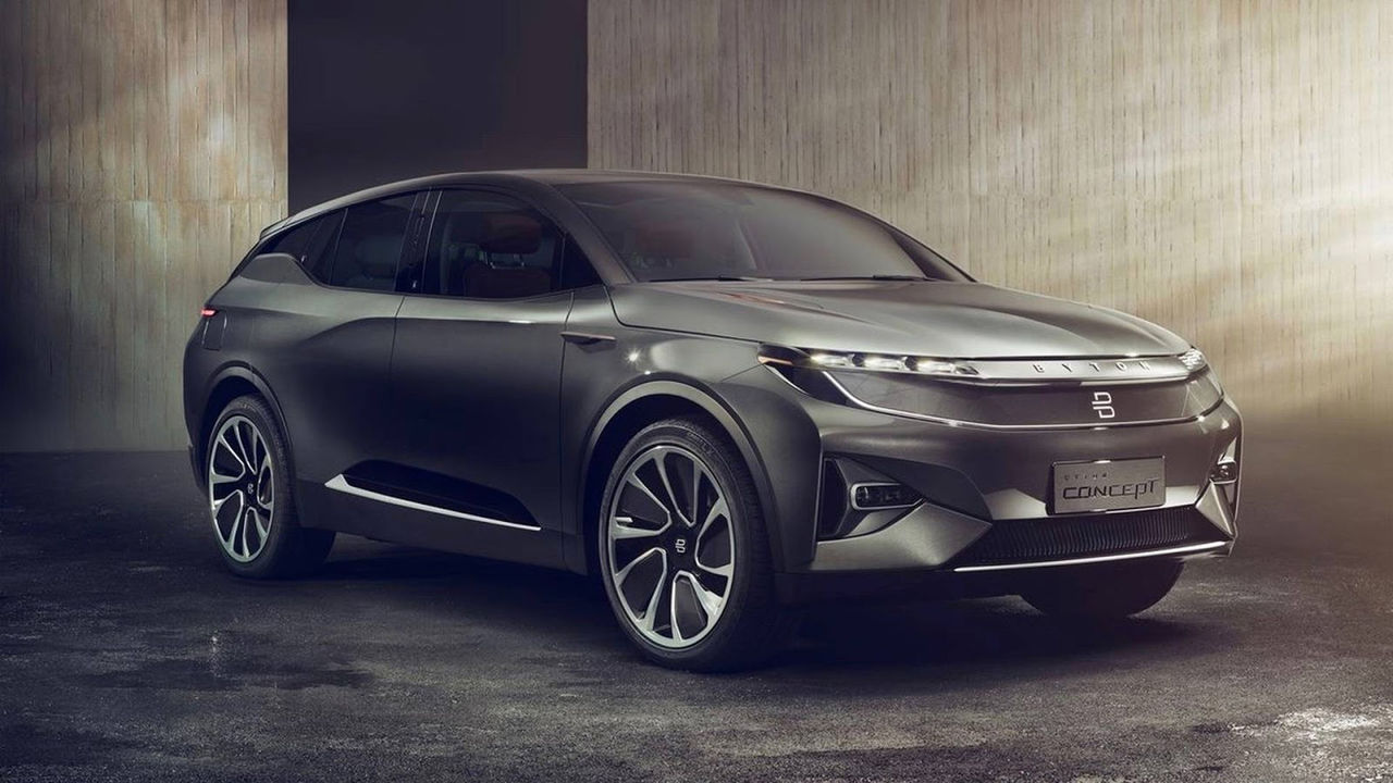 Byton visar upp sin eldrivna crossover
