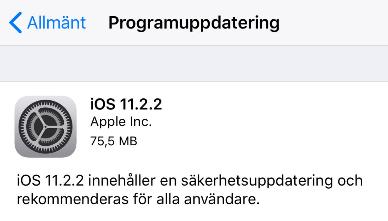 Apple uppdaterar macOS och iOS