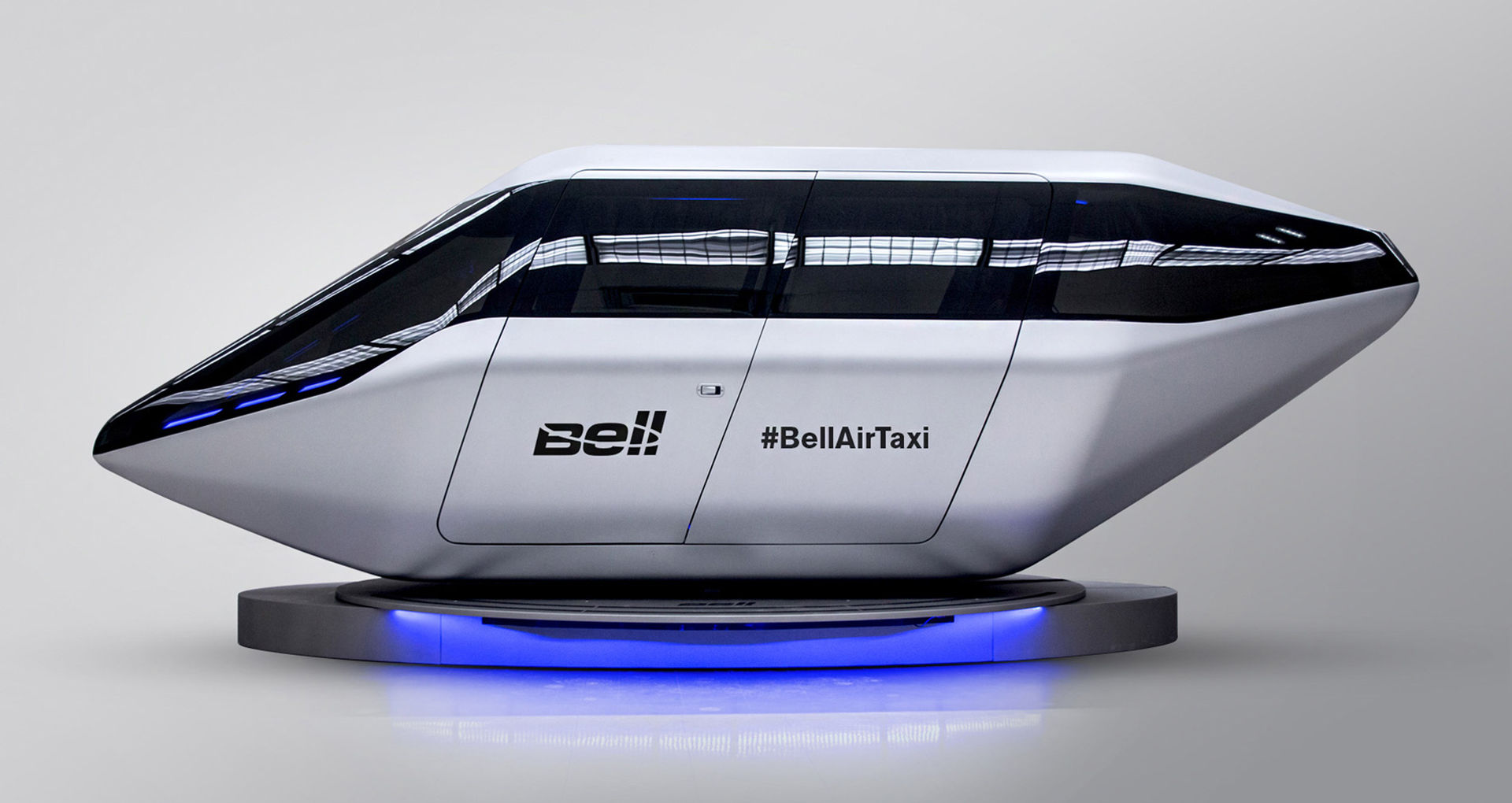 Bell visar futuristisk taxi för luften