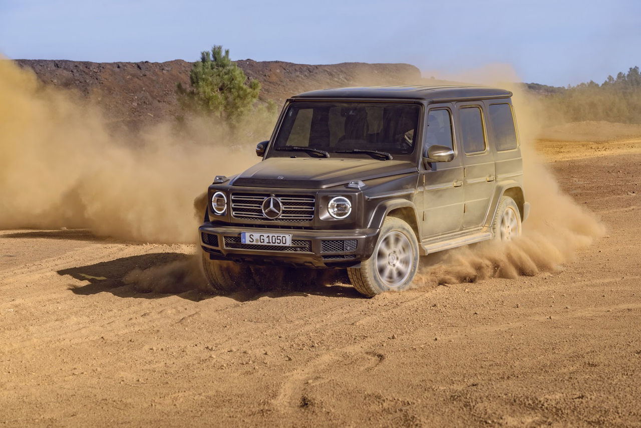 Mercedes rullar ut nya G-Klass