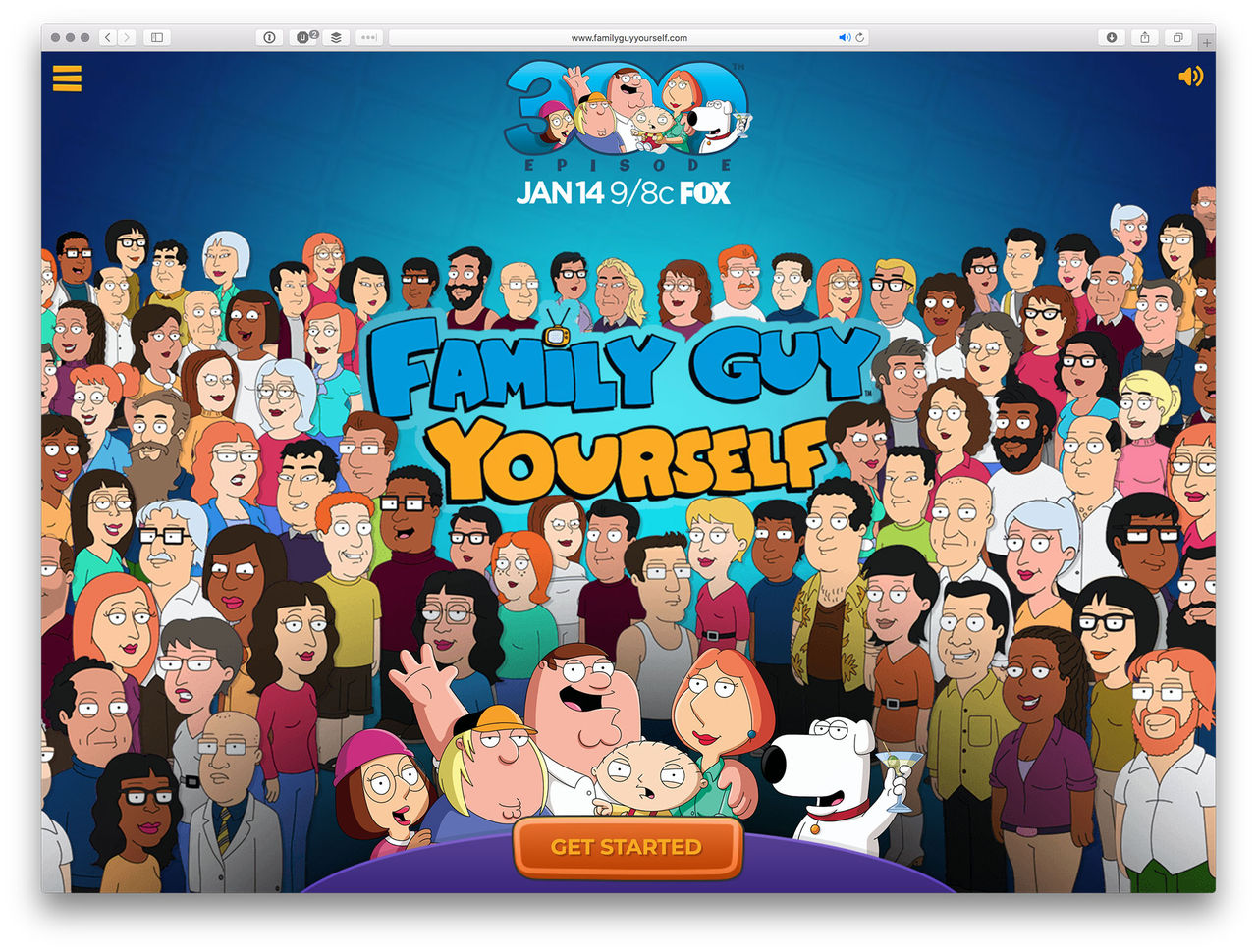Gör dig själv i Family Guy-stil