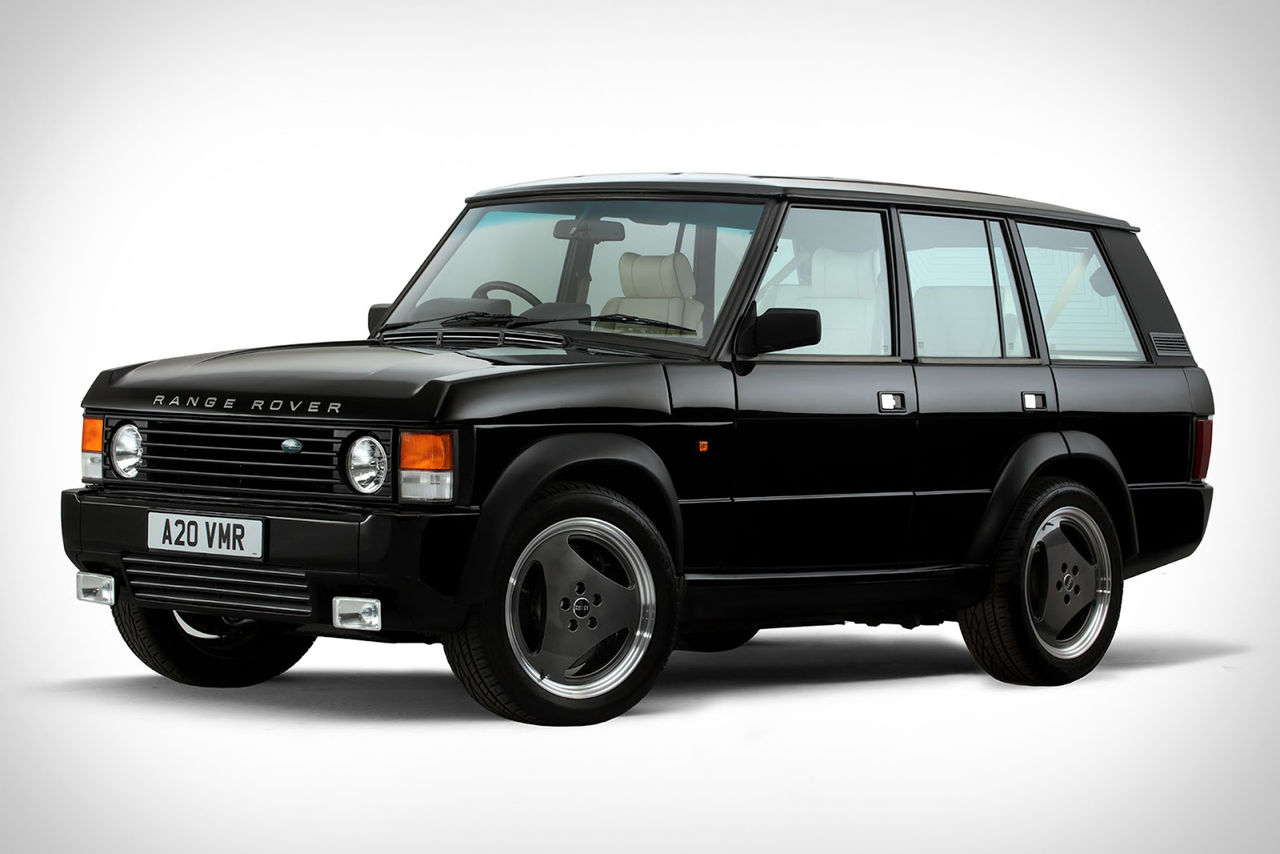 Klassisk Range Rover med kompressormatad V8:a