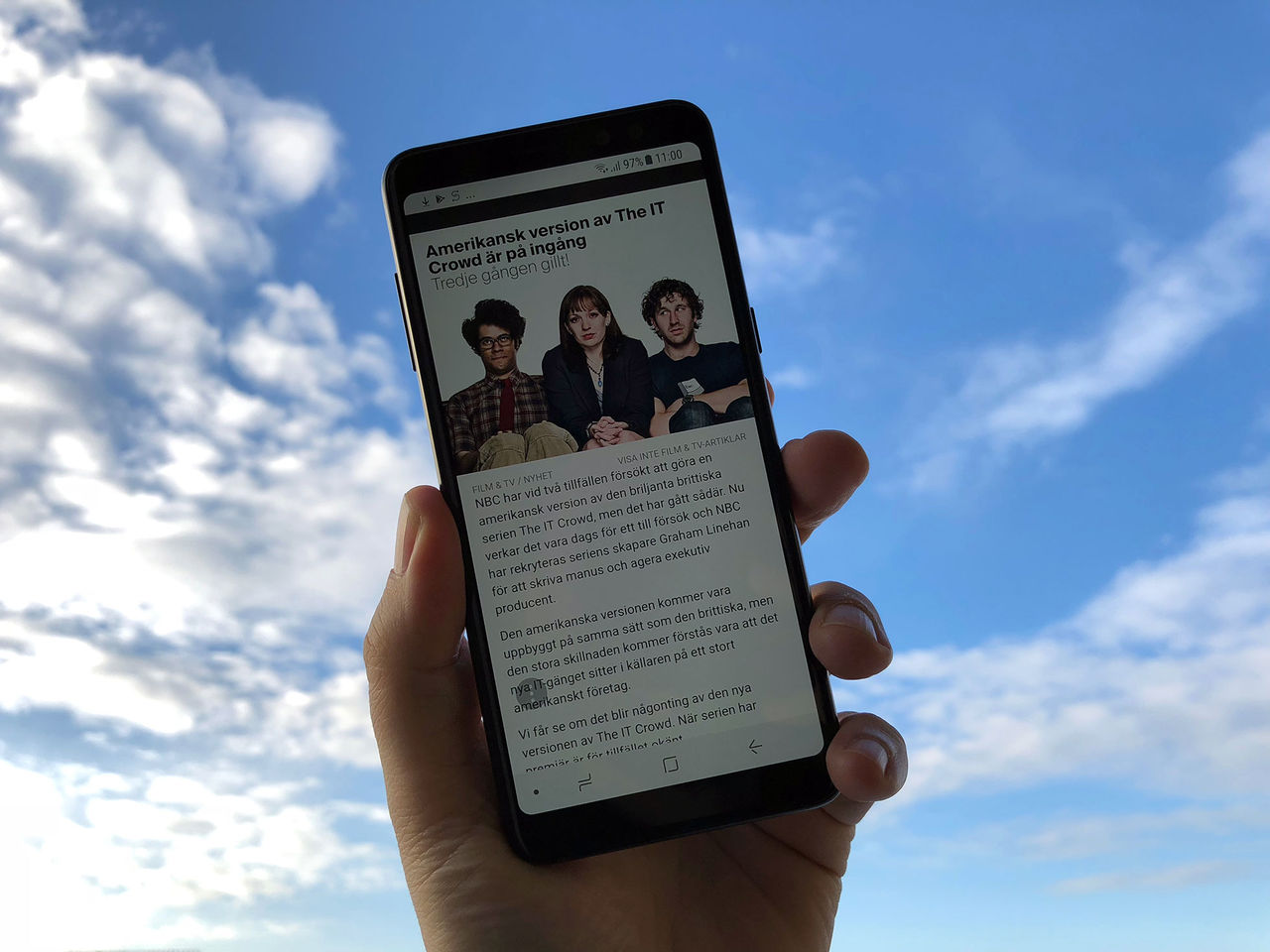 Säljstart i dag för Samsung Galaxy A8