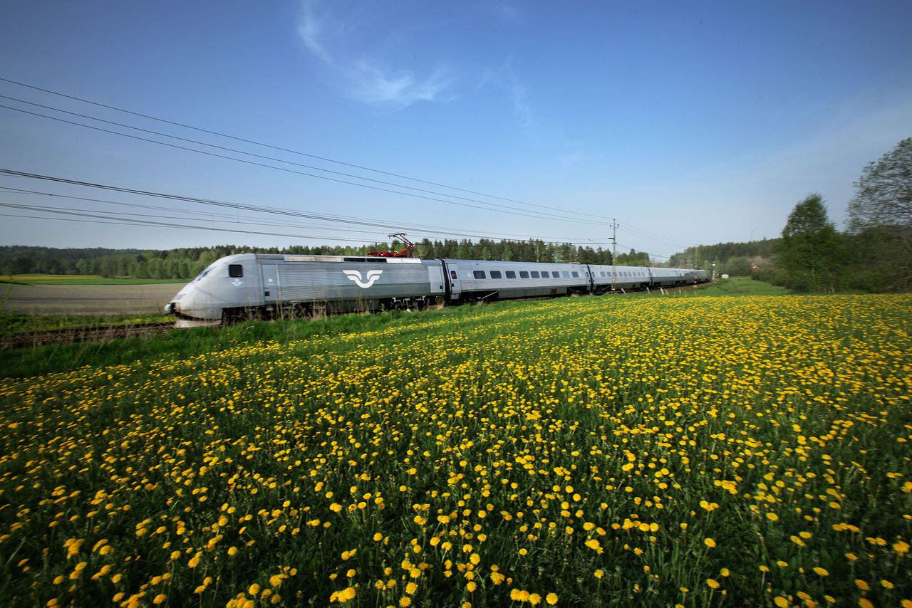 Tågen kom en smula mer i tid förra året