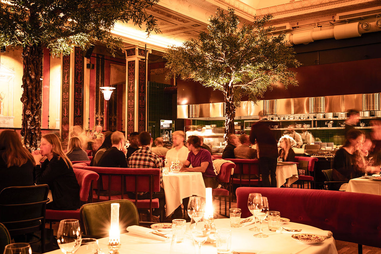 Italienare med högt i tak