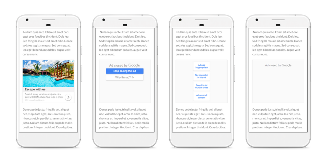 Google ger användare mer kontroll över annonser