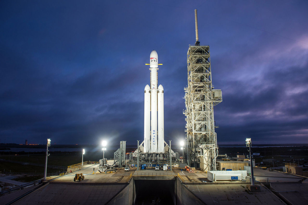 Falcon Heavy drar iväg 6 februari