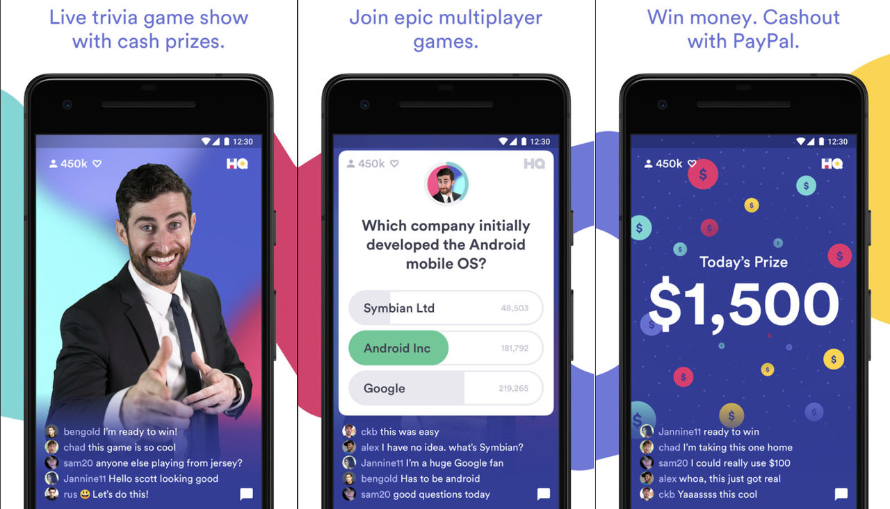 HQ Trivia slopar minimikravet för att få ut vinst