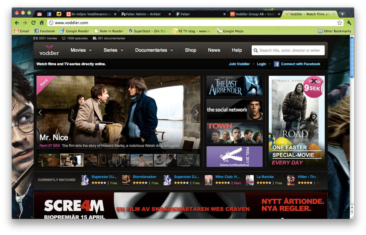 Nu har Voddler gått i konkurs