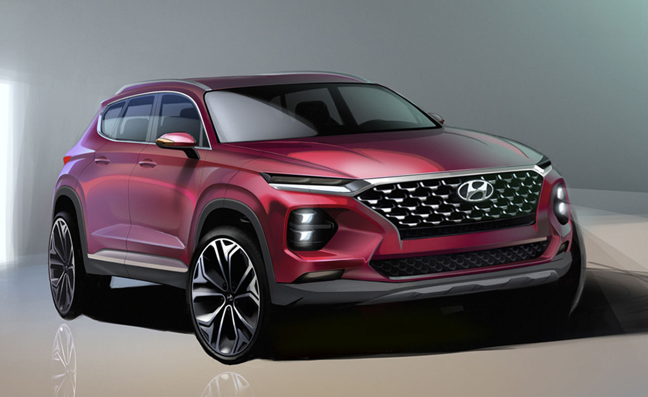 Nya renderingar på kommande Hyundai Santa Fe