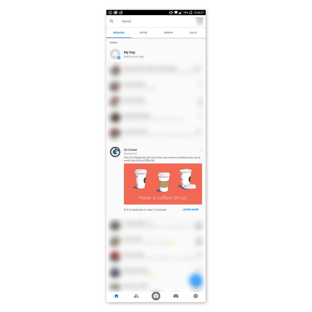 Nu kommer annonser till Facebook Messenger