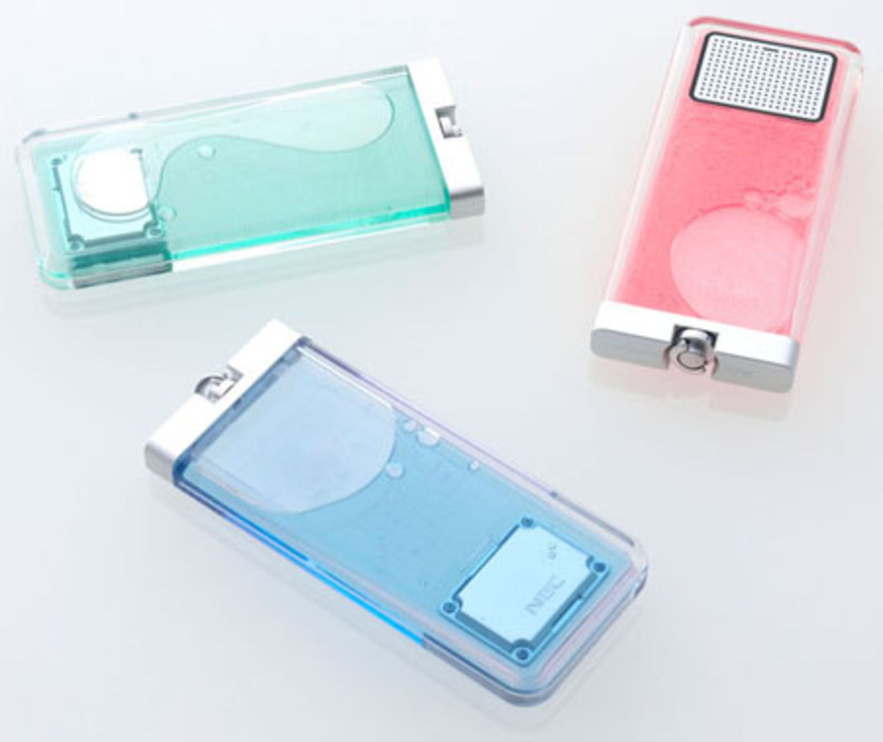 Gulliga bränslecells-mobiler från NEC