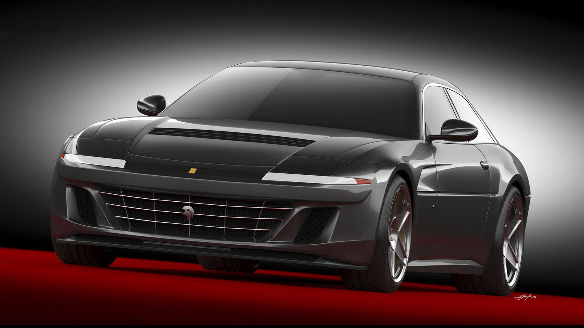 Ares Design gör nytolkning av Ferrari 412