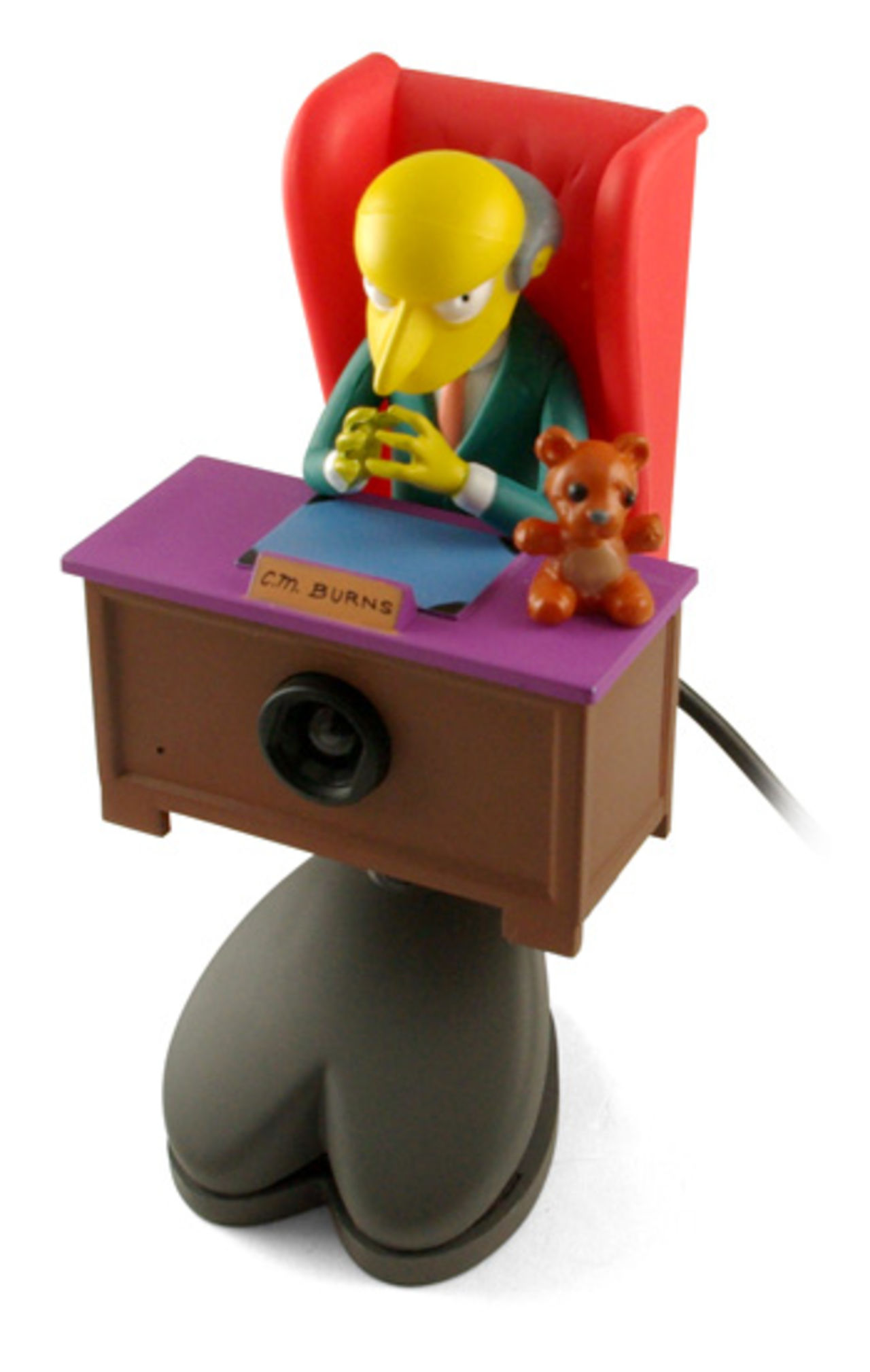 Mr. Burns som webbkamera