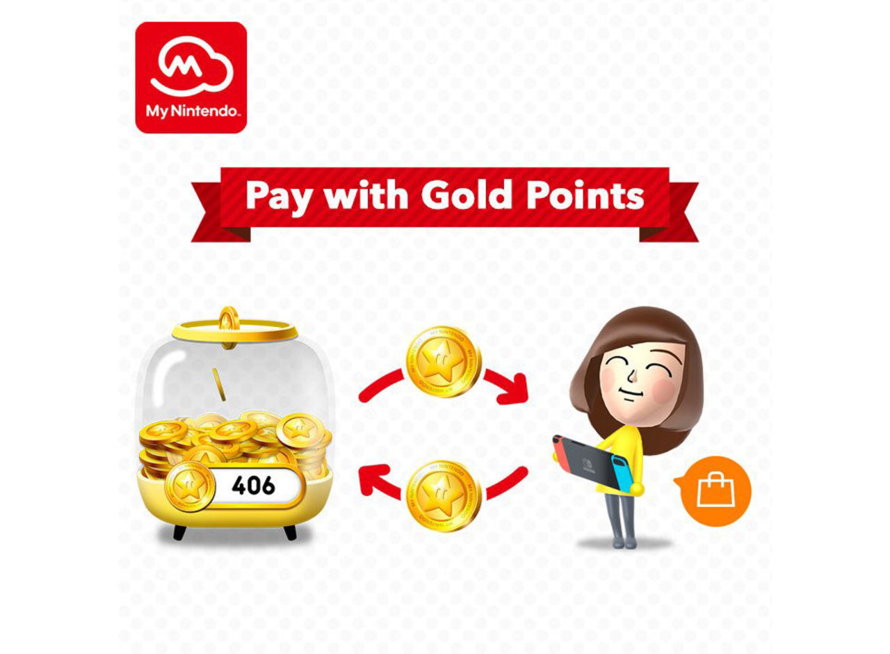 Nintendos Gold Points ger snart rabatt på Switch-spel