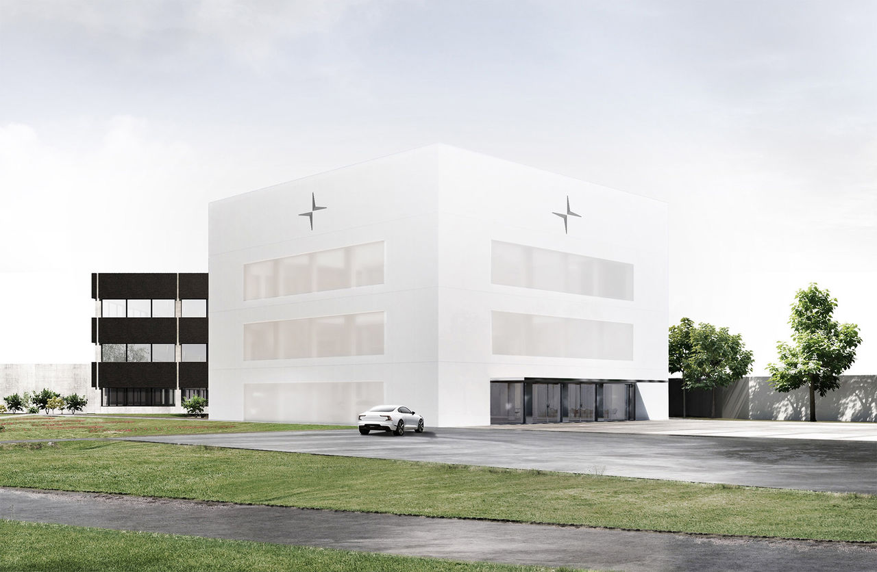 Så här kommer Polestars kontor i Torslanda att se ut