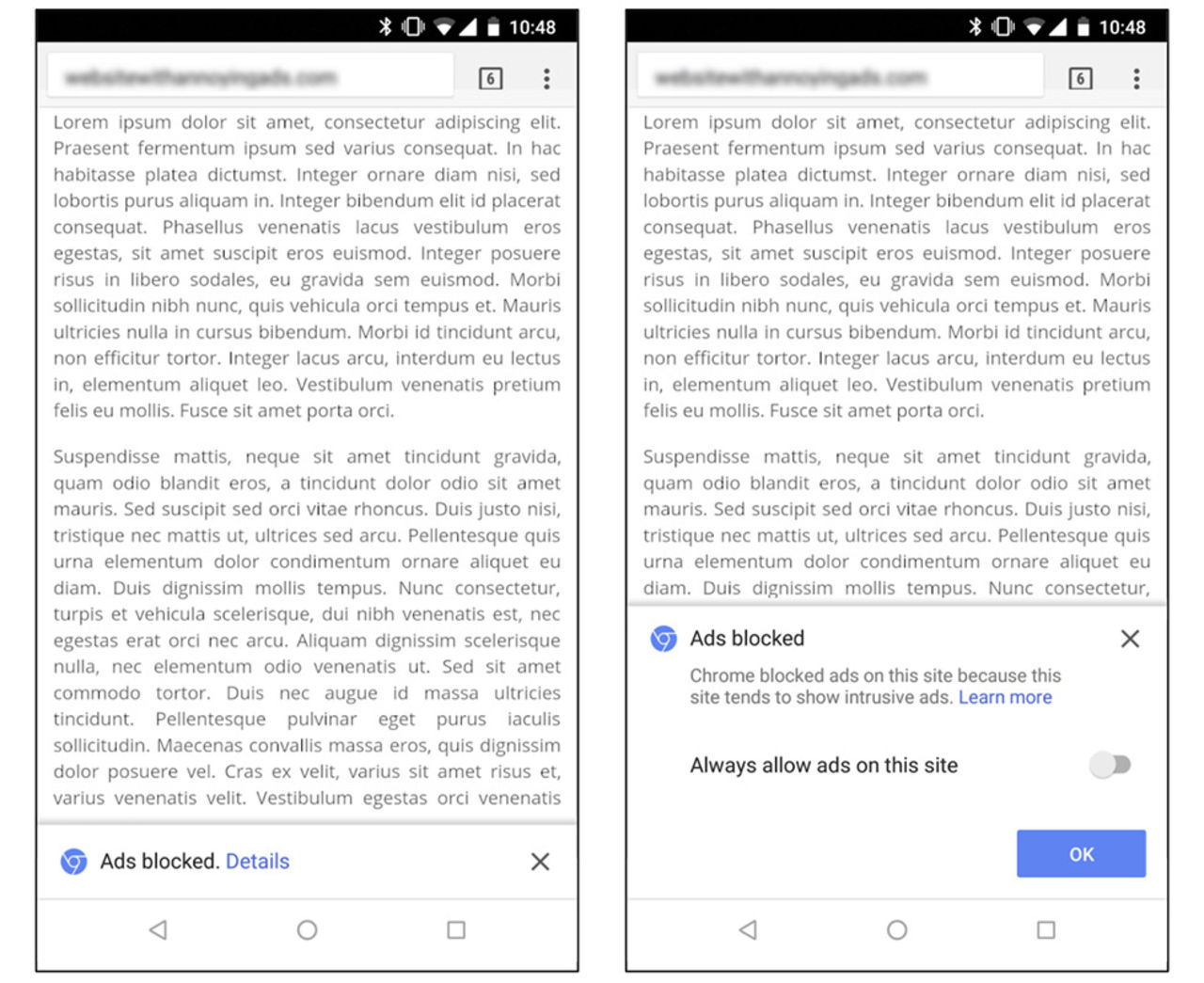 Så här kommer Chromes adblock att fungera