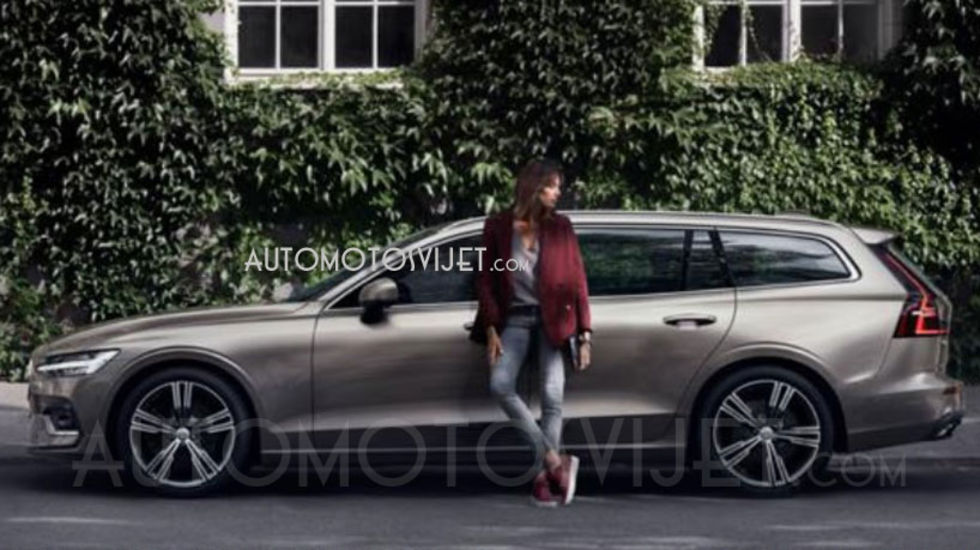 Bilder på nya Volvo V60 har läckt!