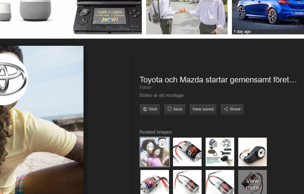 Google gör det svårare att sno bilder i sökmotorn