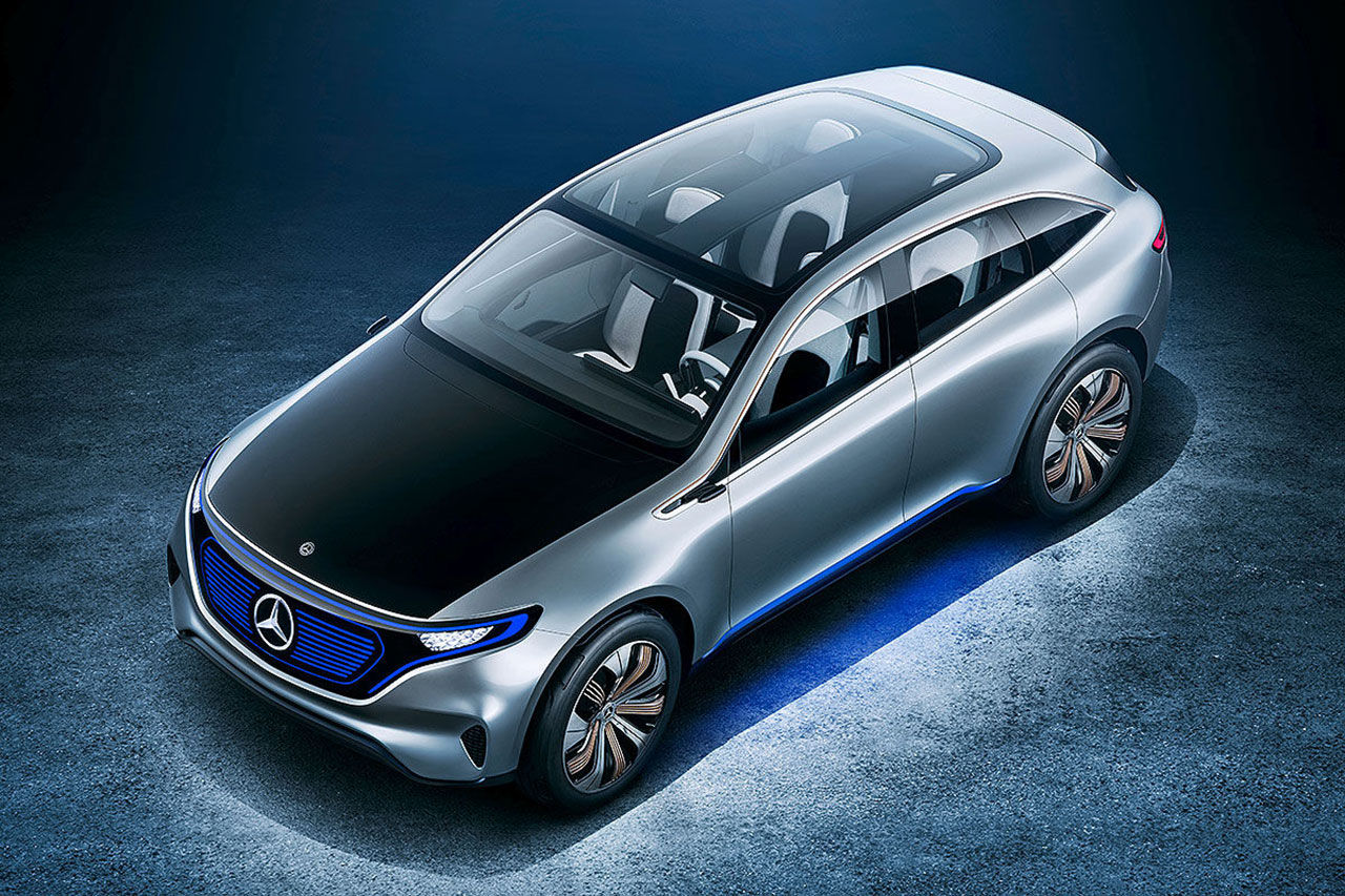 Mercedes visar produktionsklar elbil i Genève