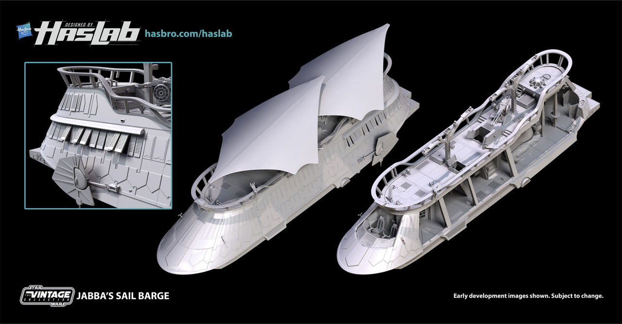 Hasbro vill crowdfunda Jabba the Hutts flygande skepp