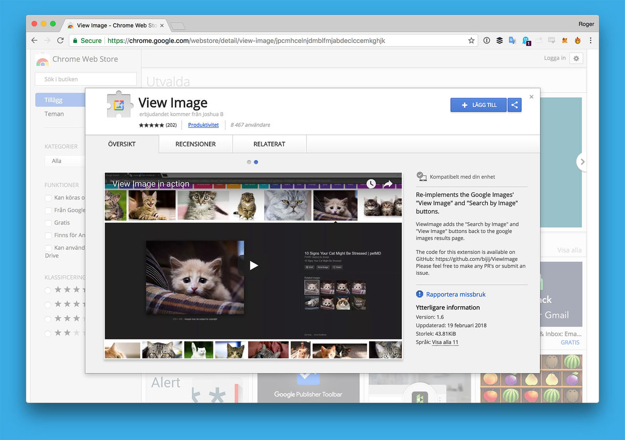 Så här får du tillbaka Visa bild-knappen på Google