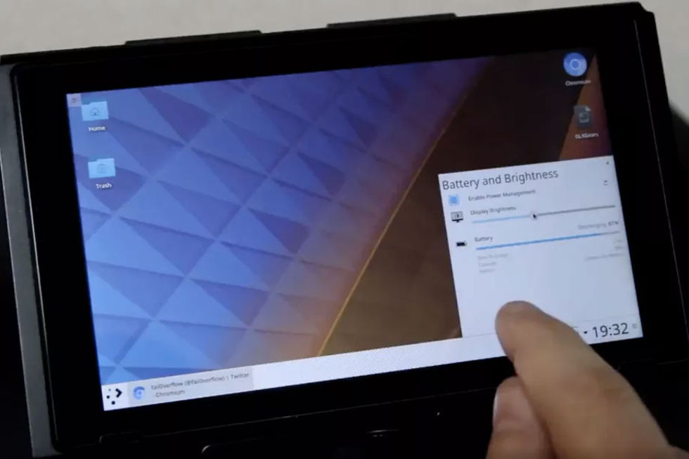 fail0verflow fixar in Linux på Nintendo Switch