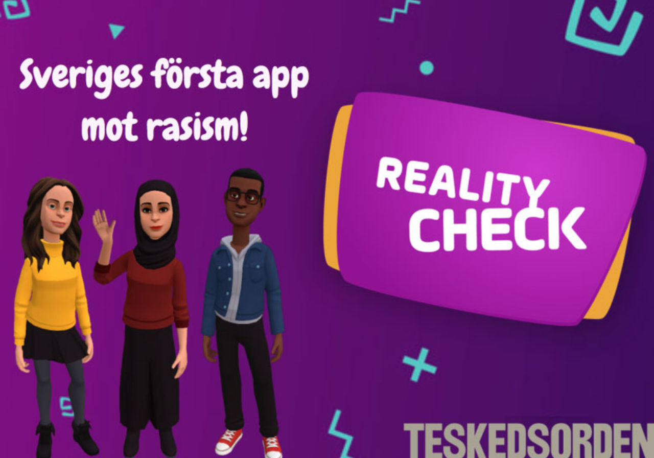 Reality Check är en app mot rasism