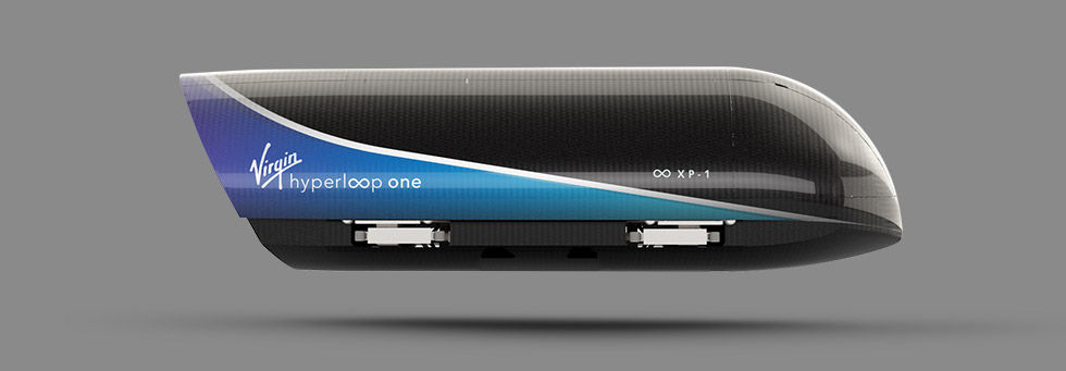 Indien vill också bygga hyperloop-bana