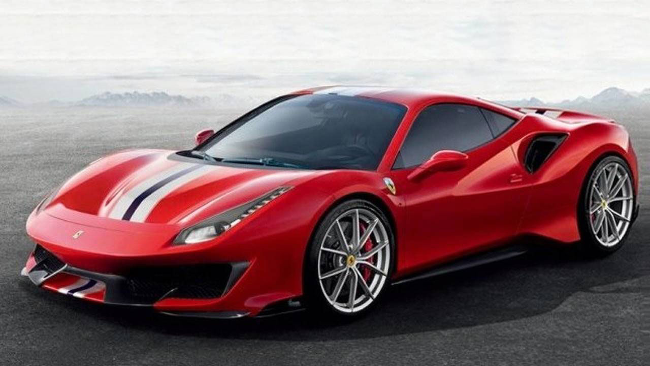 Ferrari 488 Pista läcker ut