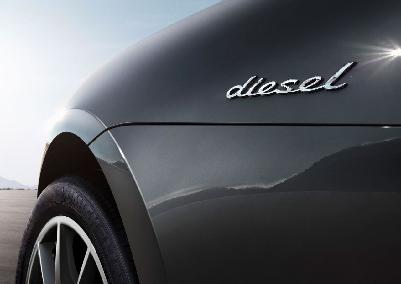 Slut med diesel hos Porsche