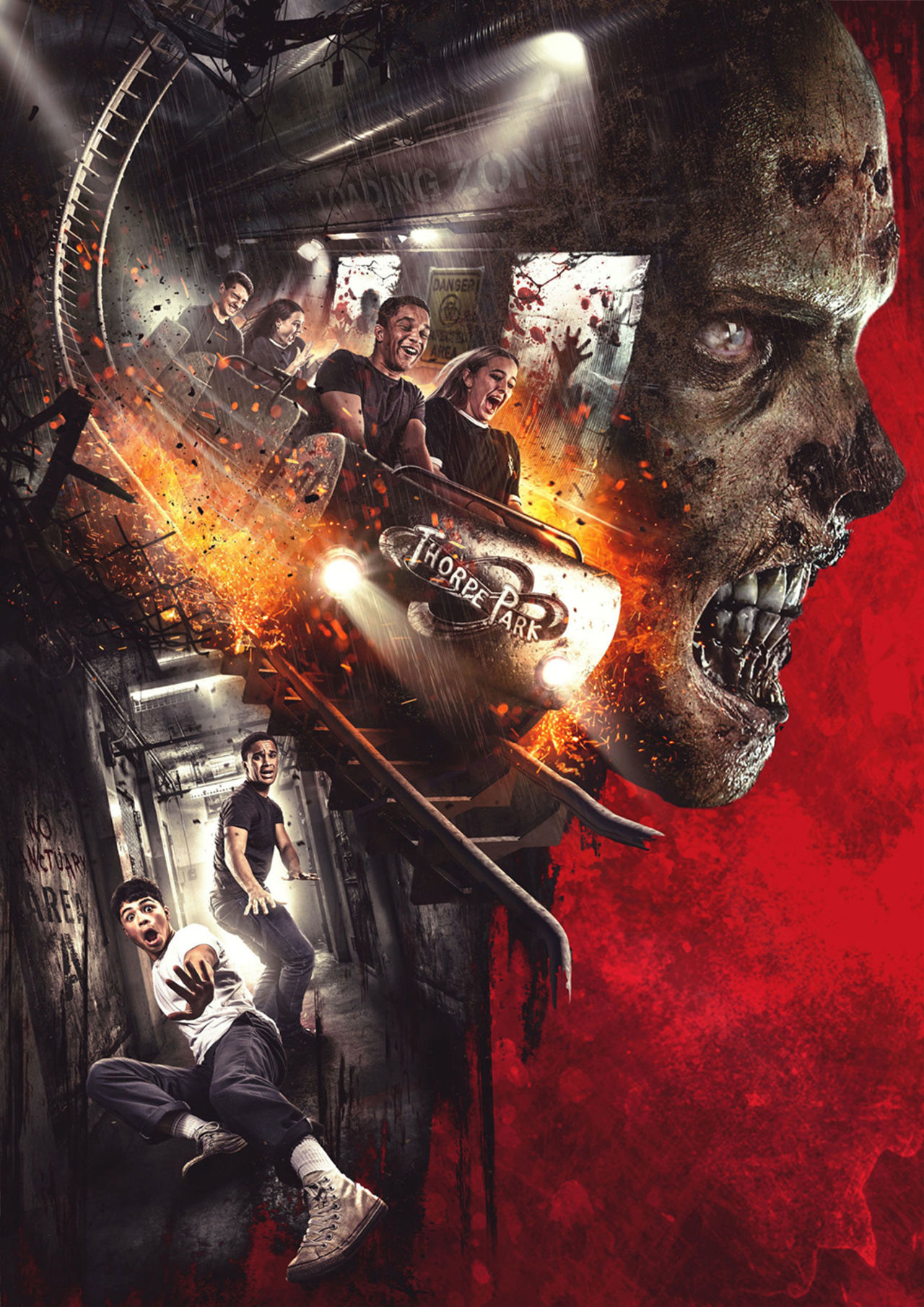 Walking Dead-berg-och-dalbana på gång