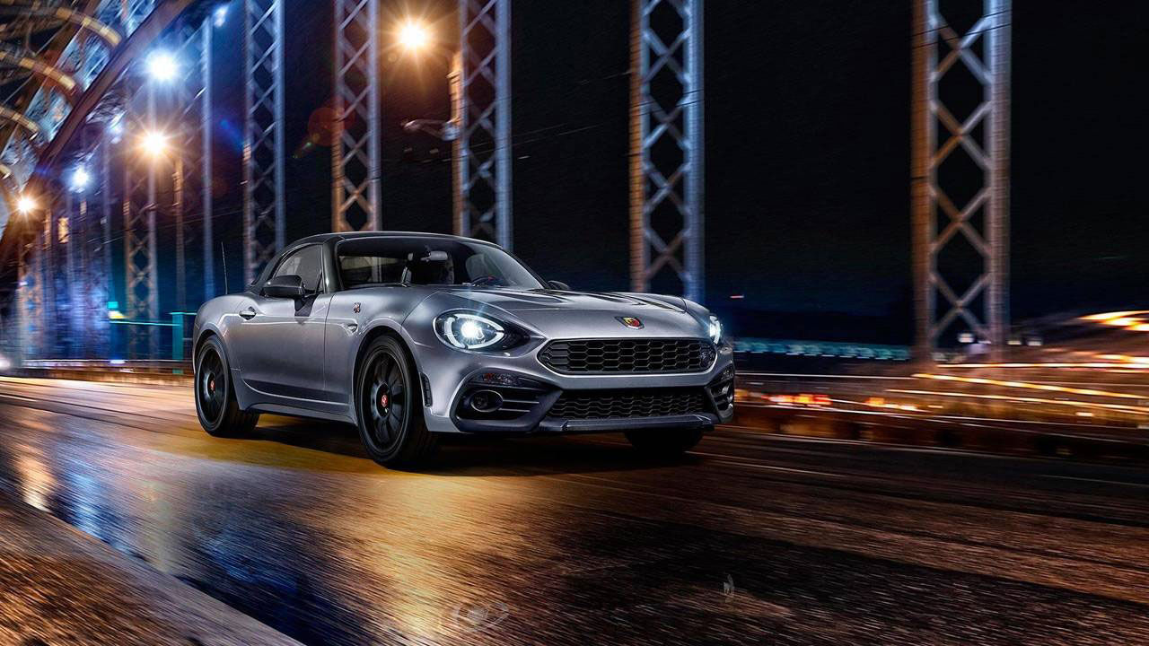 Abarth 124 Spider nu med hardtop i kolfiber