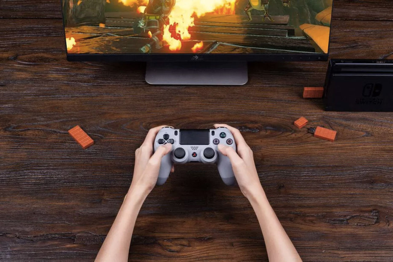 Använd PlayStation-kontroller till Nintendo Switch