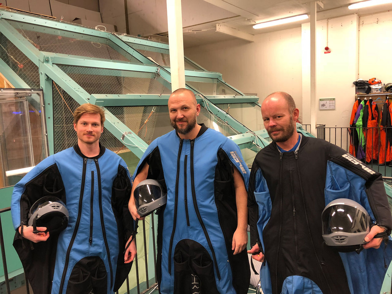 Vi har testat Indoor Wingsuit Flying