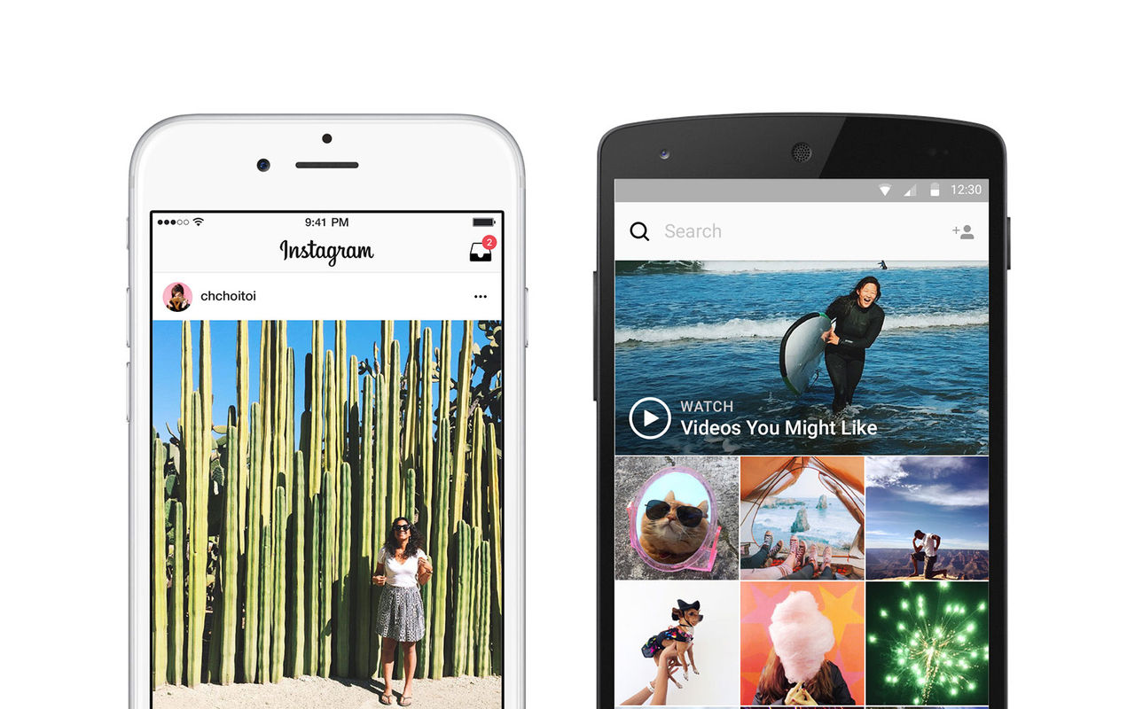 Porträtt-läge verkar vara på ingång i Instagram