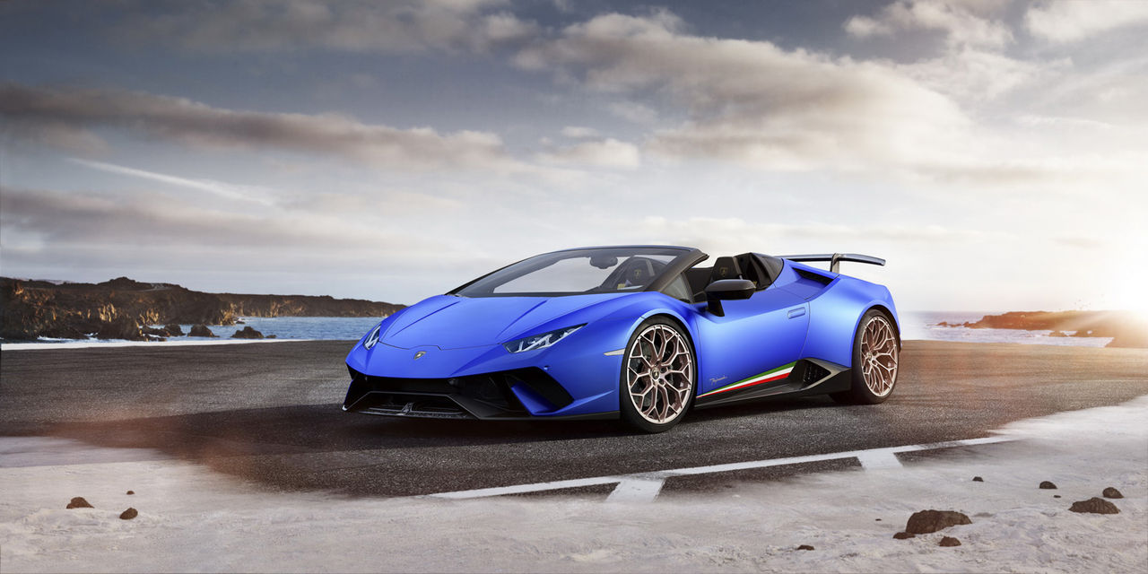 Lamborghini Huracán Performante nu med tygtak