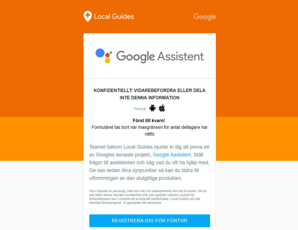 Aktivera Google Assistant På Svenska